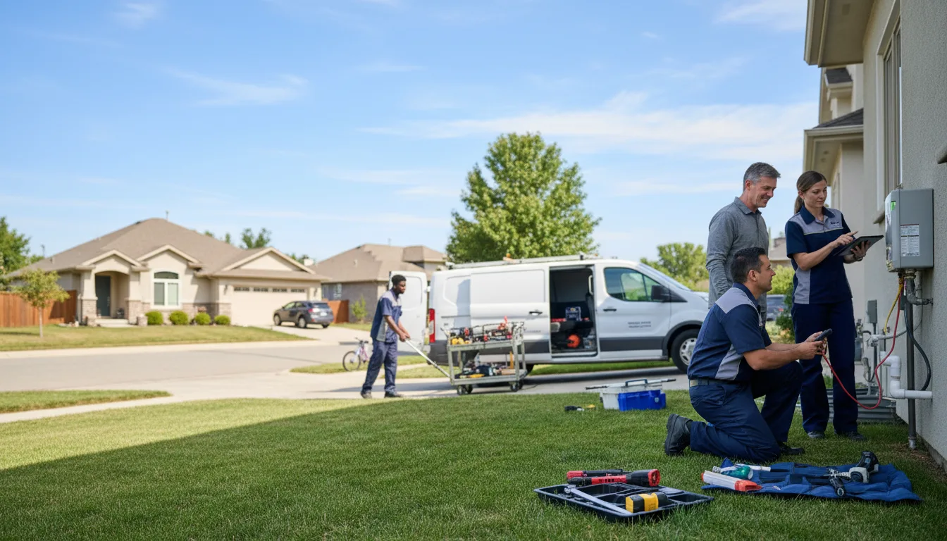 Tankless water heater service in Carson, MS